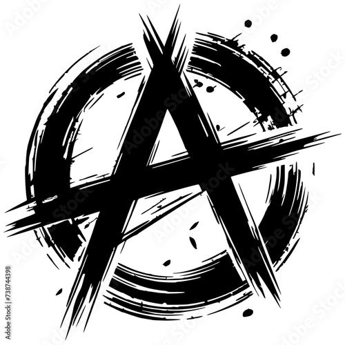 Anarchy logo stroke