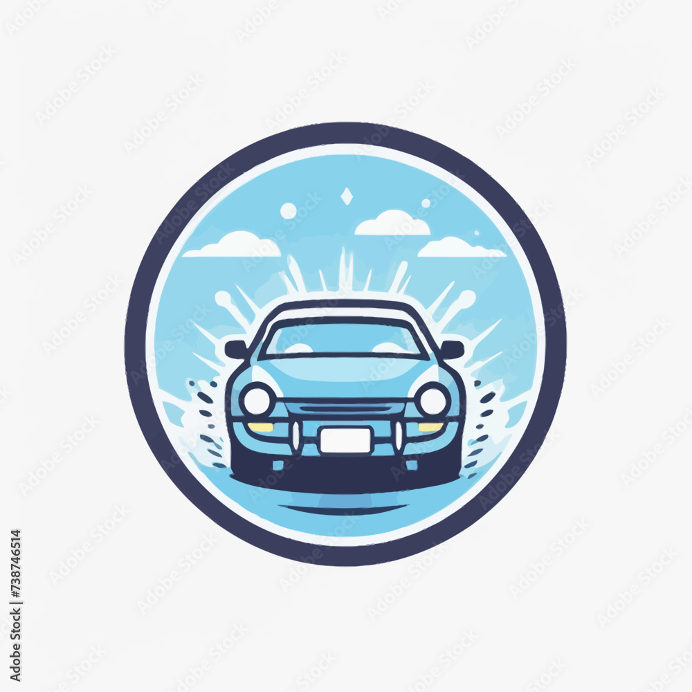 Car Washing Logo Vector Format Very Cool