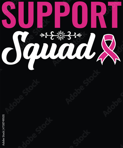 support squad t shirt design