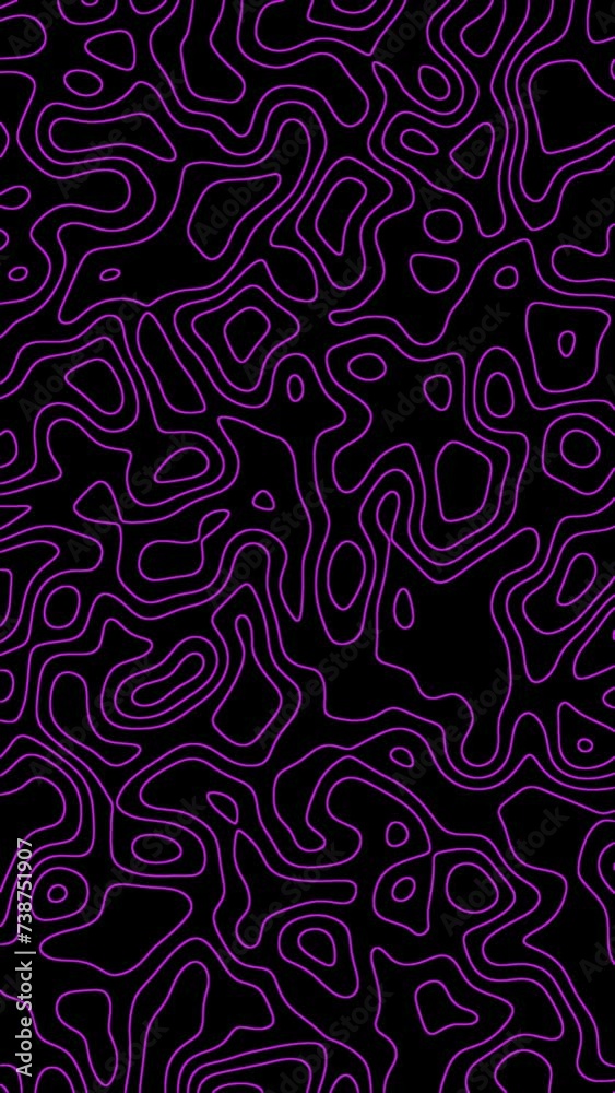 violet beautiful Topographic Map Seamless Abstract Background Animation violet beautiful Topographic Map Seamless Abstract Background Animation