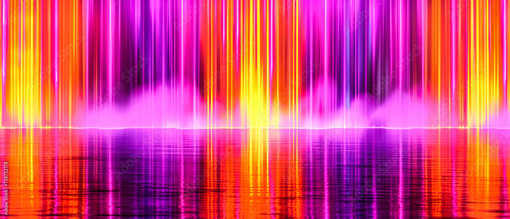 A Fusion of Light and Color: An Abstract Masterpiece Where Neon Dreams Collide with the Essence of Ultraviolet Waves A Fusion of Light and Color: An Abstract Masterpiece Where Neon Dreams Collide with the Essence of Ultraviolet Waves