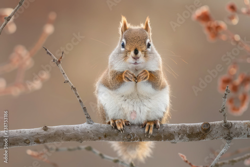 The funny faced little squirre