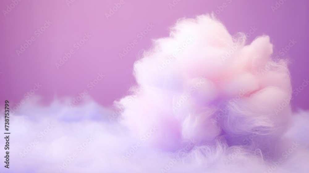 colorful cotton candy Light pastel and purple background colorful cotton candy Light pastel and purple background
