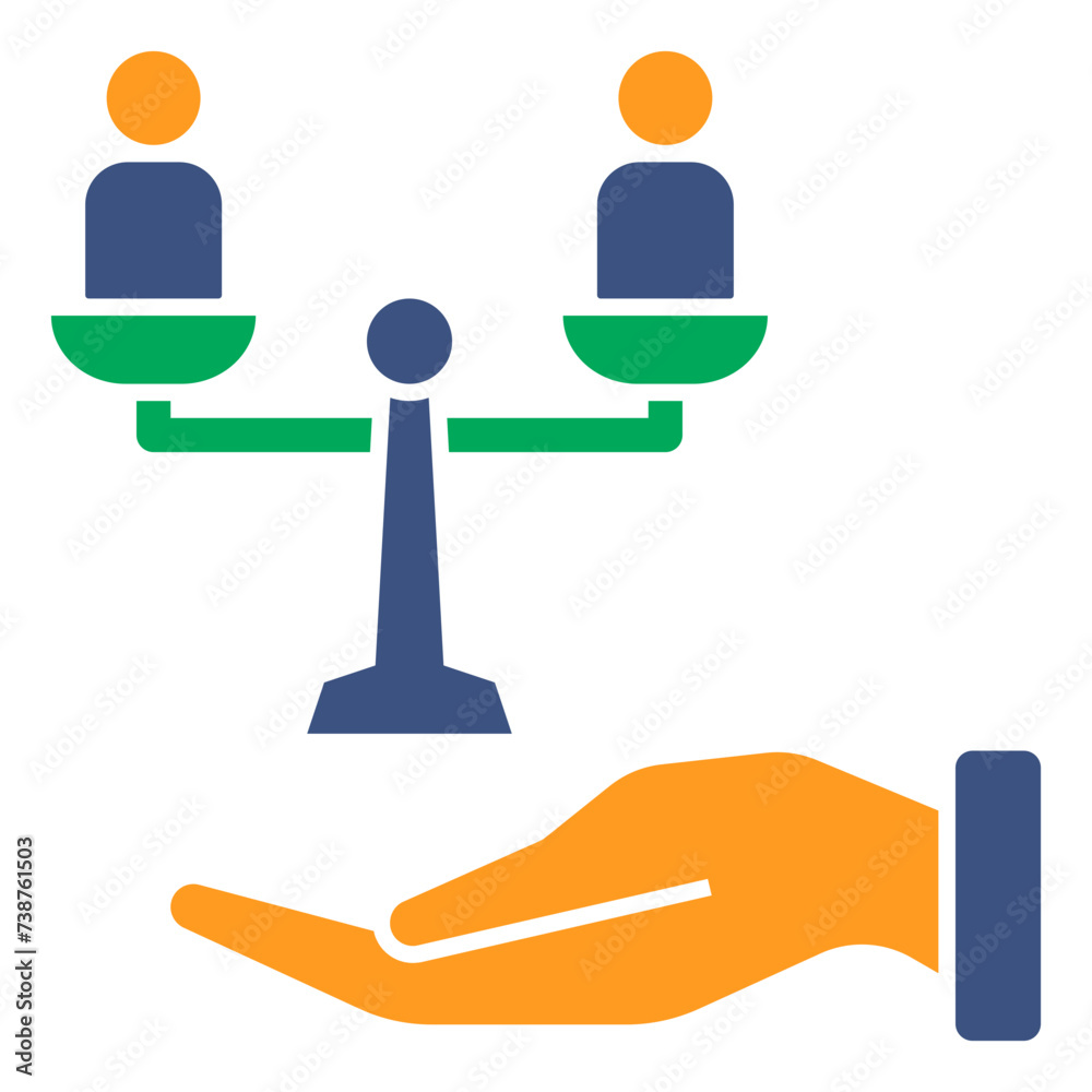 gender equality color style icon gender equality color style icon