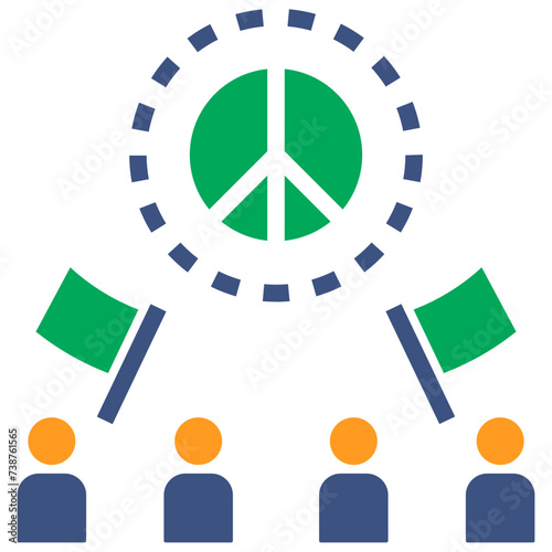 peace color style icon