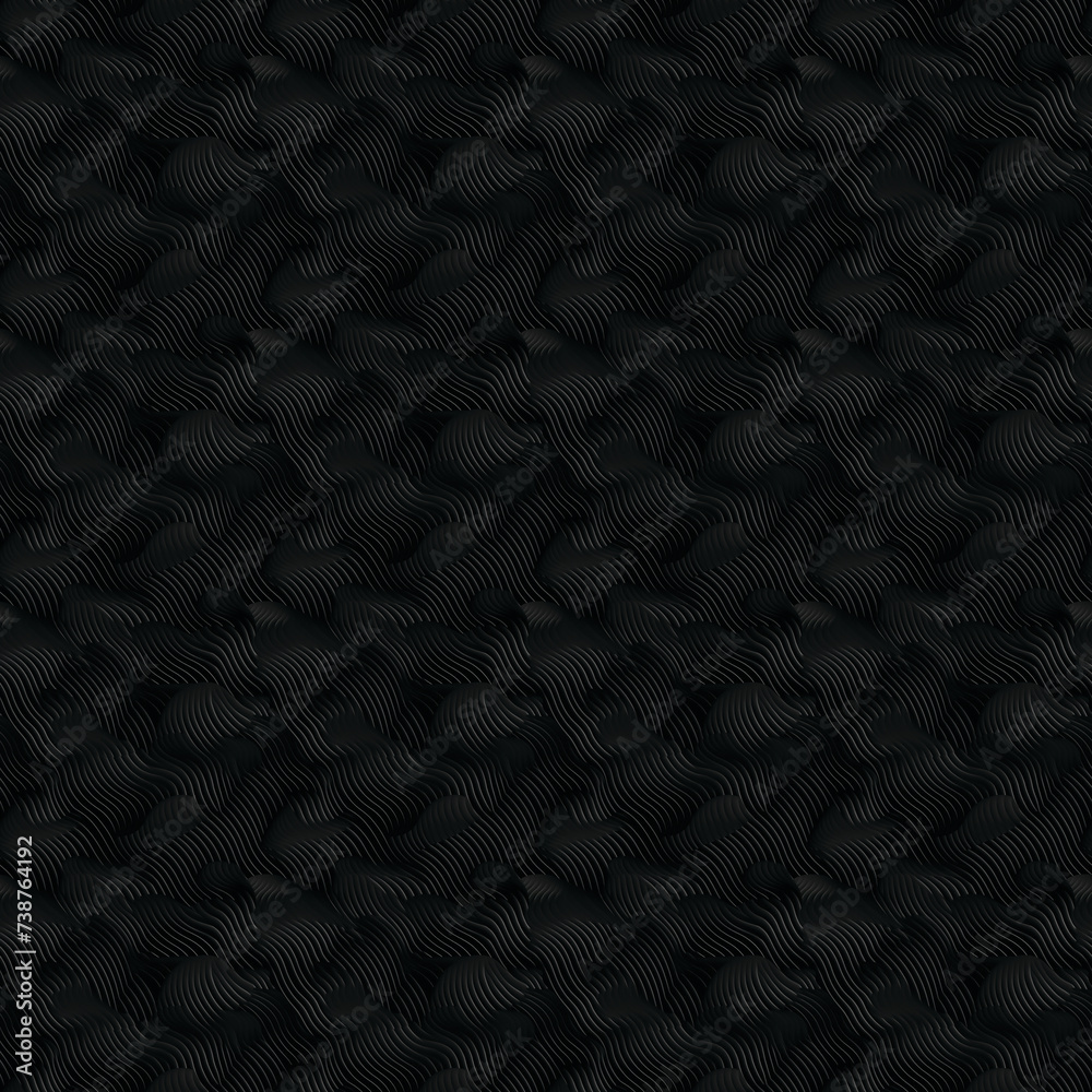 Fototapeta premium black digital pattern, seamless design, black textured, digital paper, dark, black backgrounds, scandi, abstract