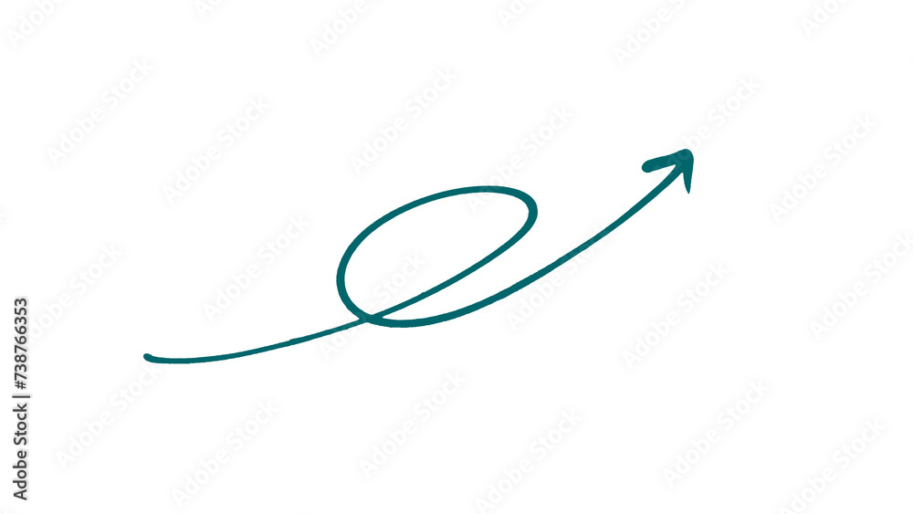 Green arrow isolated on transparent background. Green arrow isolated on transparent background.
