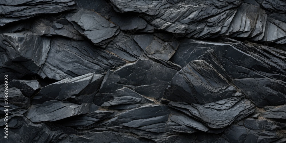 Black Slate Stone Texture Black Slate Stone Texture