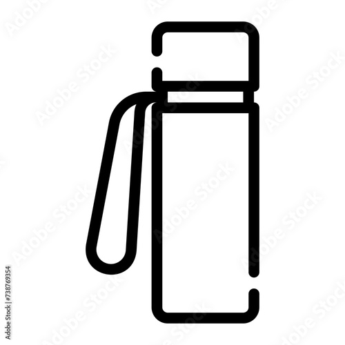 thermos line icon