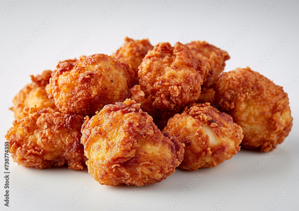 a pile of fried chicken a pile of fried chicken