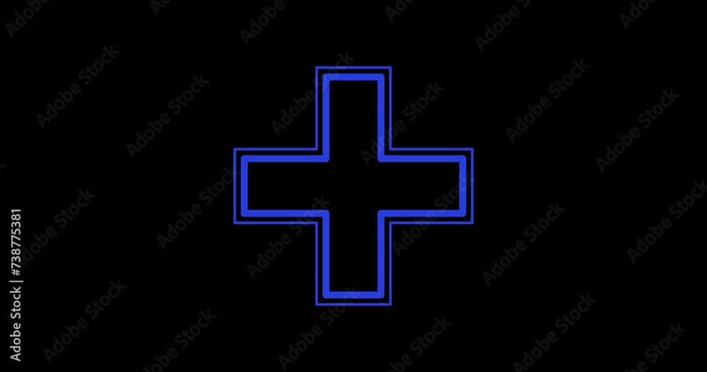 Plus sign icon line style Plus sign icon line style