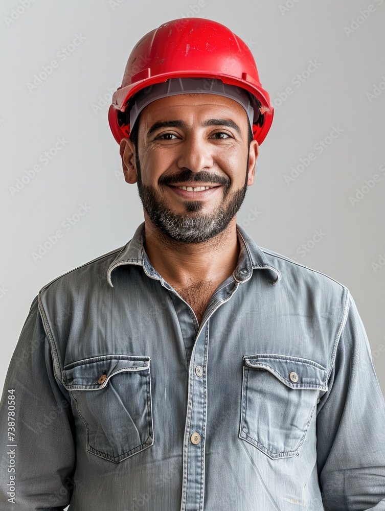 Engineer worker male with smile face in professional background Engineer worker male with smile face in professional background