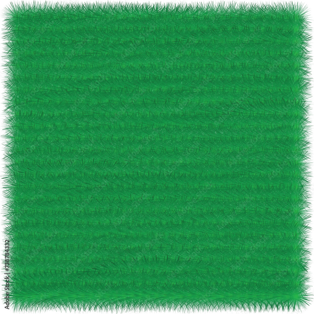 Fototapeta premium Grass pattern background vector illustration