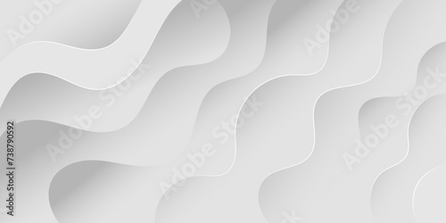 Fototapeta Naklejka Na Ścianę i Meble -  Abstract wavy line background, dynamic sound wave, wavy pattern, stylish line art and wave swirl banner background