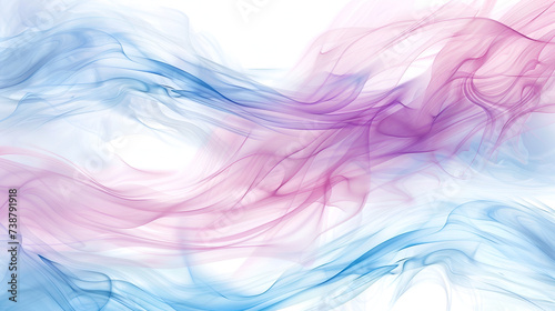 Minimalistic watercolor abstract 3d fluid web banner background,Gradient Trendy smoke waves colorful background wallpaper. 3D render creative smoke swoosh style soft lines. Abstract design smoke wavy 
