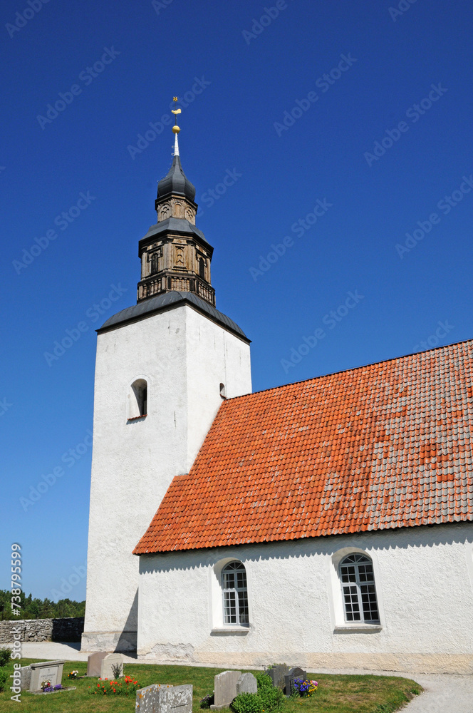 historical church of Faro in Swenden