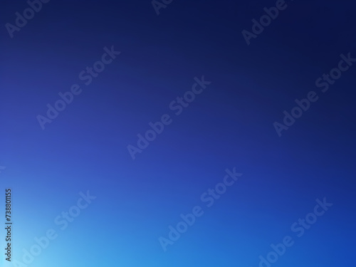 Abstract Blue color gradient wallpaper glowing light blue wall background