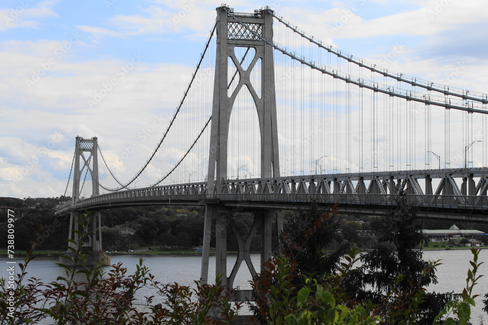 Mid-Hudson Bridge in Poughkeepsie, New York USA Mid-Hudson Bridge in Poughkeepsie, New York USA