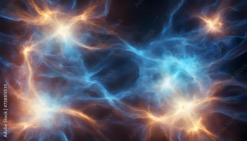 abstract high glowing energy plasma field background 