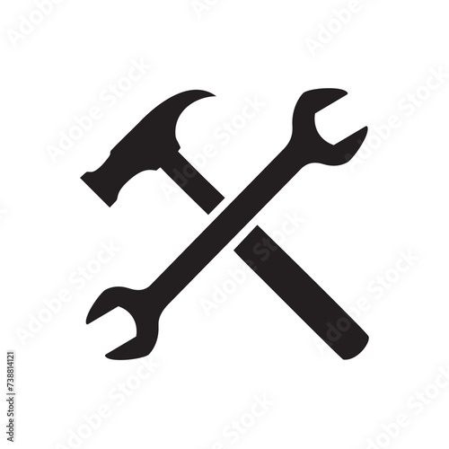 Technical support icon. Vector image