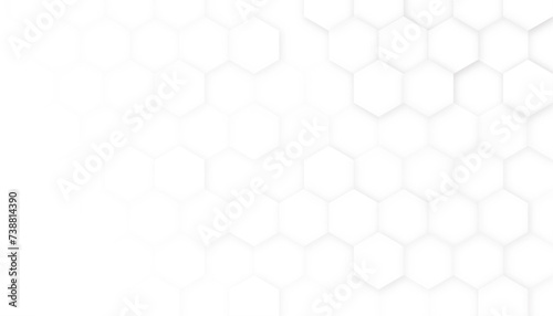 Hexagon pattern. Honeycomb texture. Abstract white background. Honeycomb patterned wood panels in hexagonal shape background, abstract white clean pattern, Tiles. A white marble wall with hexagon tile