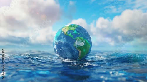 Global Earth and Blue Water  Advocating for the Protection of Our Planet