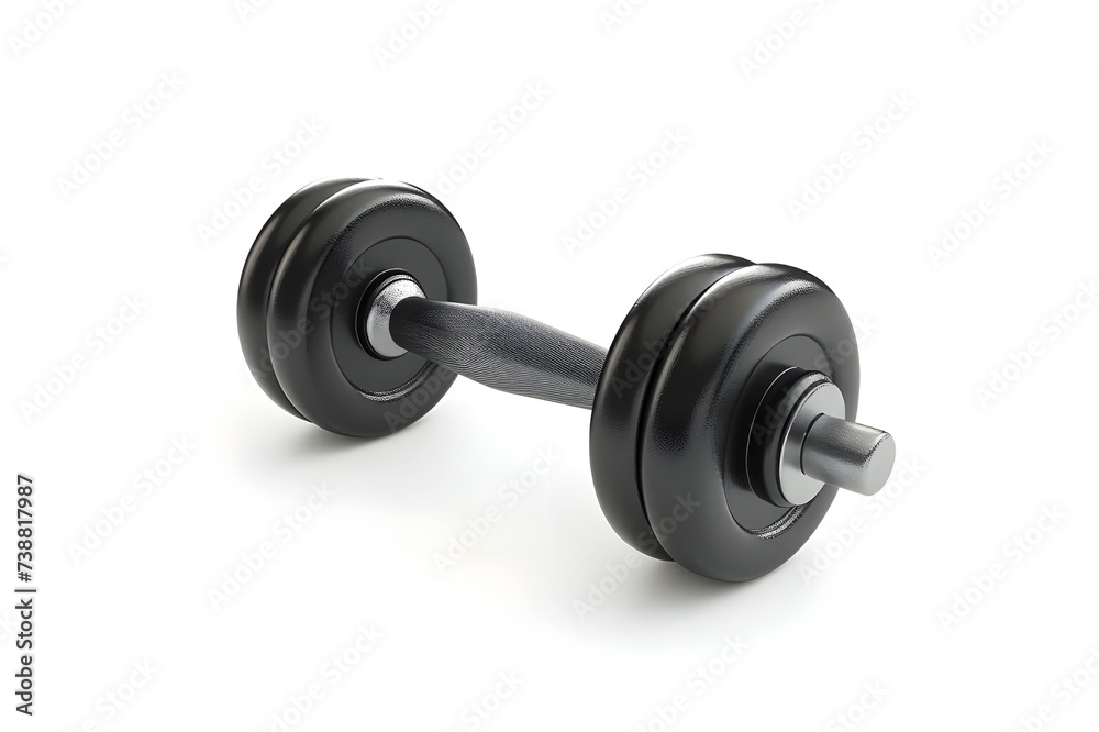 Dumbbells' against soft background - Ai Generated Dumbbells' against soft background - Ai Generated