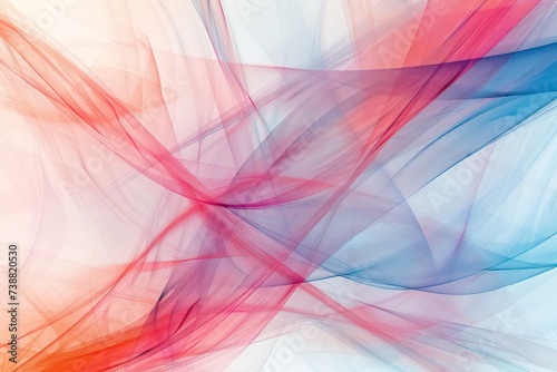 abstract background with colorful, abstract style, in the style of soft lines, red and blue