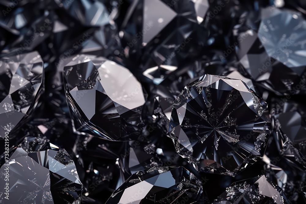 diamonds on a black background diamonds on a black background