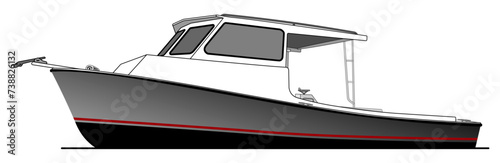 Deadrise Boat