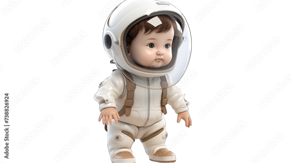 3d cute baby wearing dipper png / transparent 3d cute baby wearing dipper png / transparent