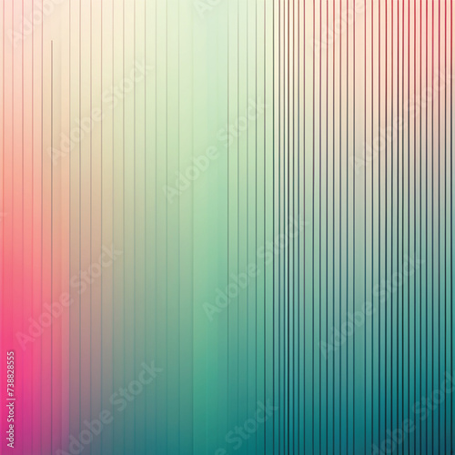 Generative Ai a straight line vector wallpaper image, with neo-brutalism style and texture effect, with gradation color