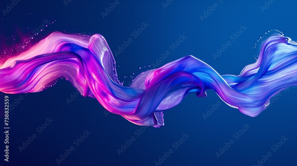 a colorful liquid in the water