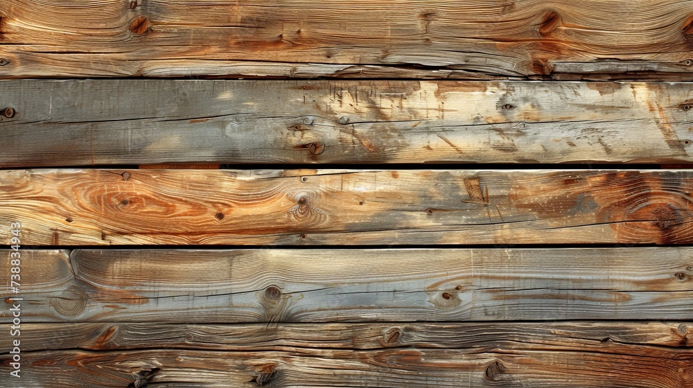 Fototapeta premium Wood board background, multi-layered, natural style.