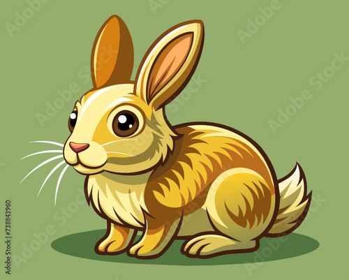 rabbit bunny coney cony hare lagomorph lapin animal pet vector illustration cartoon pretty cute perfect beautiful amazing