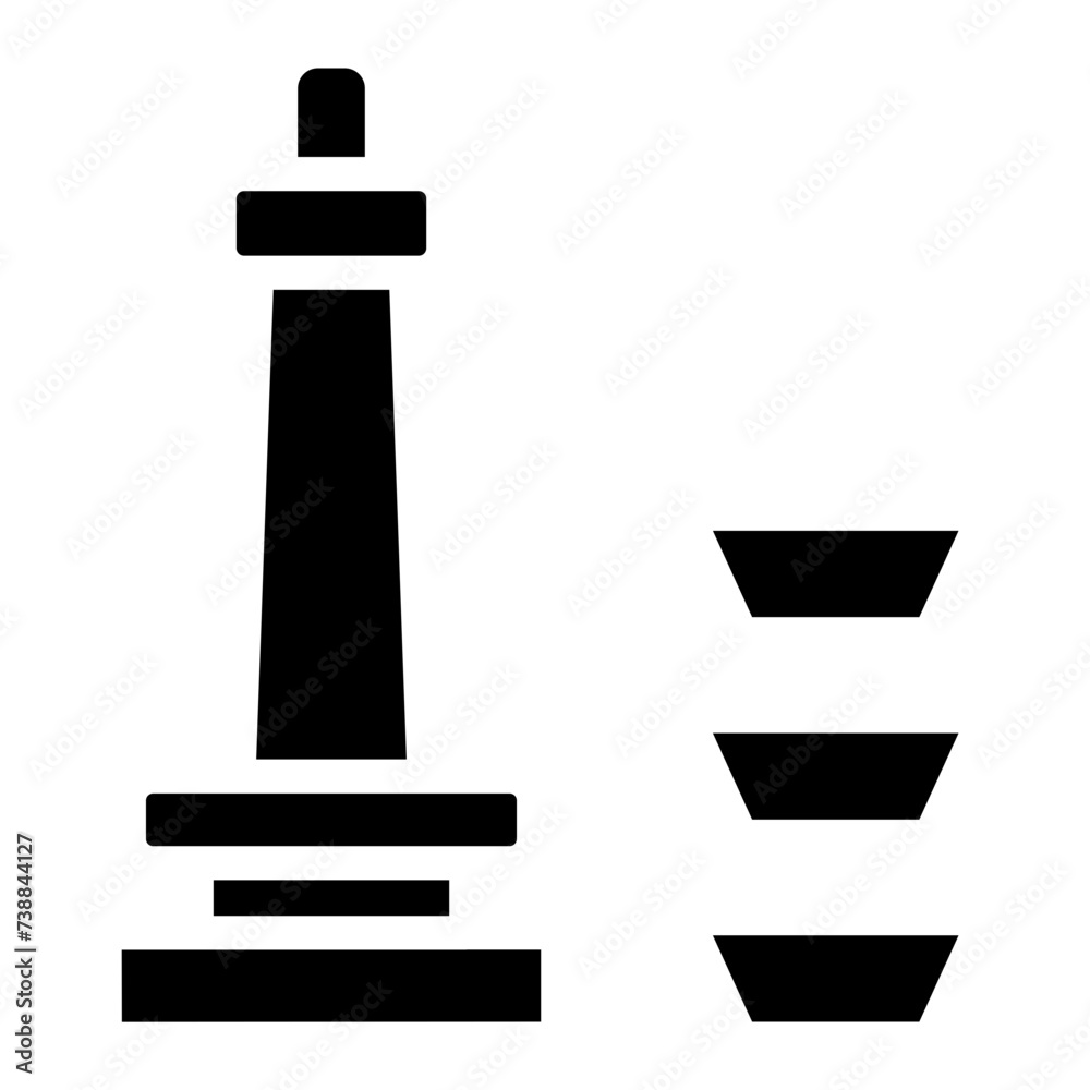 monument glyph icon monument glyph icon
