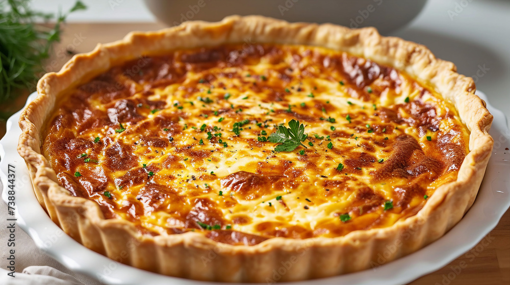 Quiche Lorraine - Savory Lorraine Quiche Snapshot Photo Quiche Lorraine - Savory Lorraine Quiche Snapshot Photo