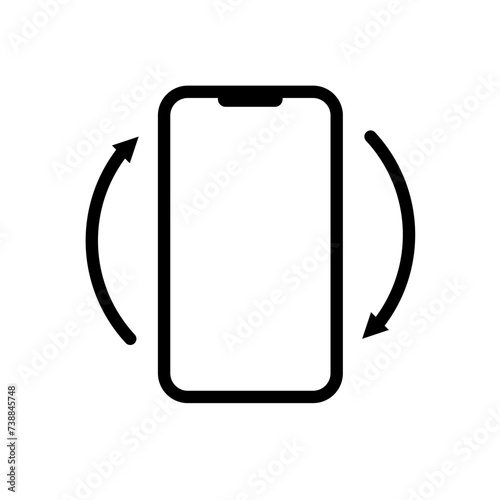 Rotate Mobile phone icon