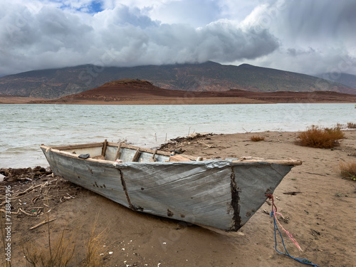 Boat on the Beach, Morocco 2023