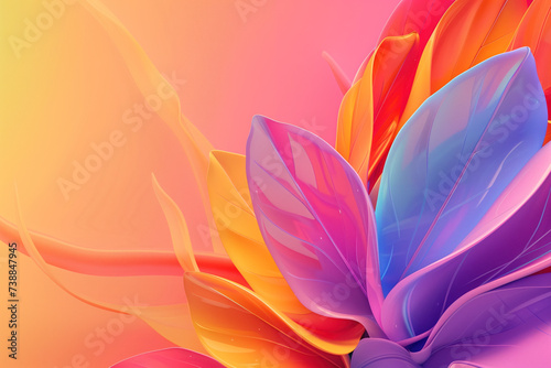 A slide background for showcasing creativity process. Background image. Created with Generative AI technology.