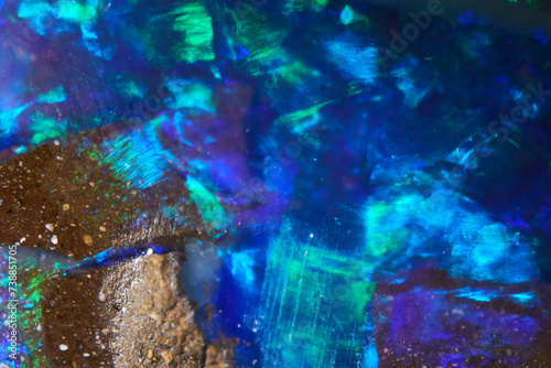 Makrofotografie von Opalen - Macrophotography Opal