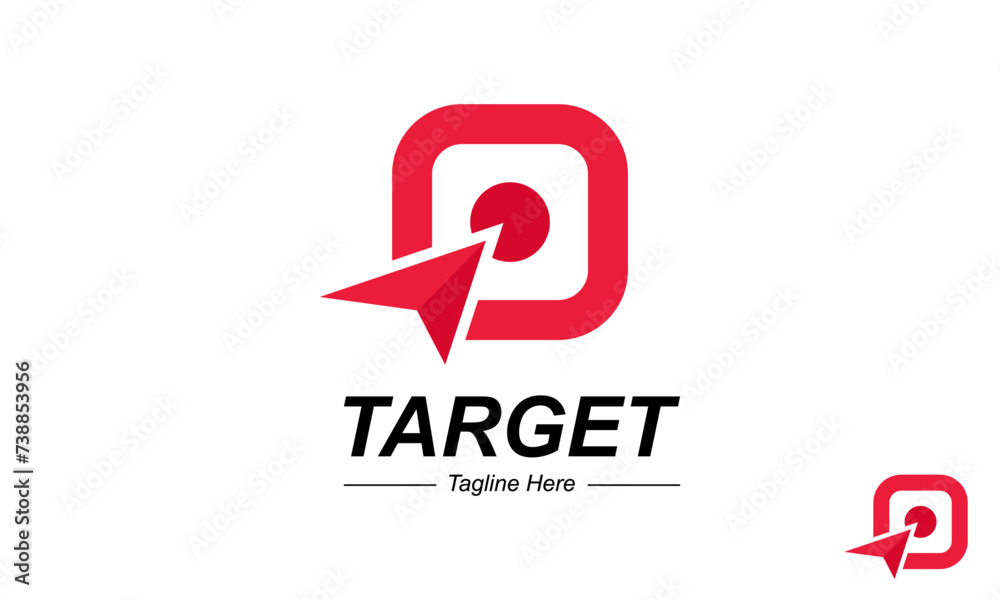 Target logo Design Template. Red Aim, Arrow, Idea Concept, Perfect Hit, Winner, Target Goal Icon. Success Abstract Pin Logo. Target logo Design Template. Red Aim, Arrow, Idea Concept, Perfect Hit, Winner, Target Goal Icon. Success Abstract Pin Logo.