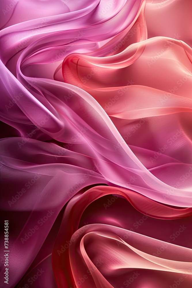 Obraz premium pink silk background