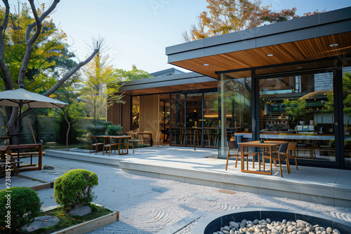 Harmony at Home: Inviting Blend of Indoor and Outdoor Living in a Tranquil Garden Oasis