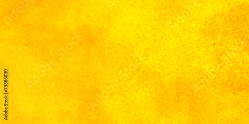Solid Sun Lemon Summer background with orange grunge texture, Banner orange texture with brush strokes, Summery and warm vector illustration in bright orange tones.