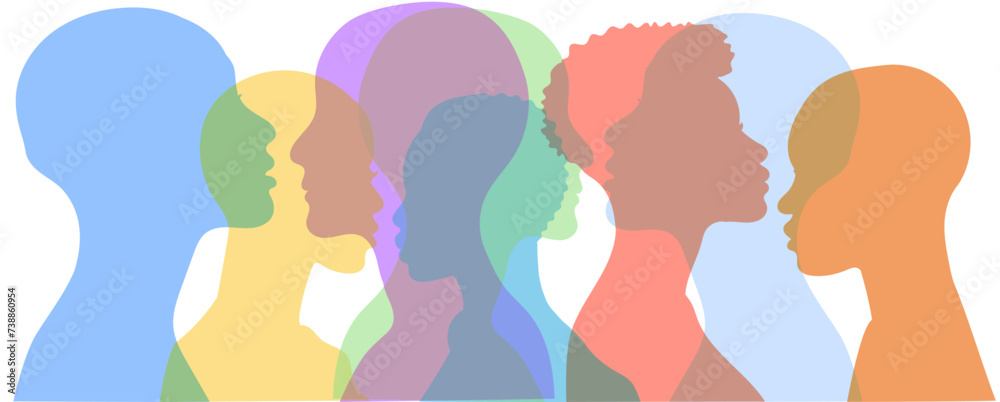 girl silhouette, girl profile, bald girl, international girls, feminism