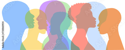 girl silhouette, girl profile, bald girl, international girls, feminism