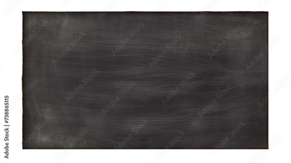 Blank blackboard in wooden frame isolated on transparent a white background Blank blackboard in wooden frame isolated on transparent a white background