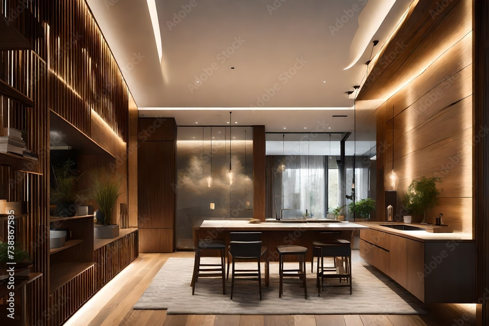 Incorporate hidden lighting in your design for a subtle and sophisticated ambiance Incorporate hidden lighting in your design for a subtle and sophisticated ambiance