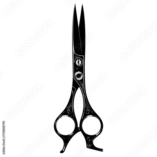 Silhouette shaving scissors black color only